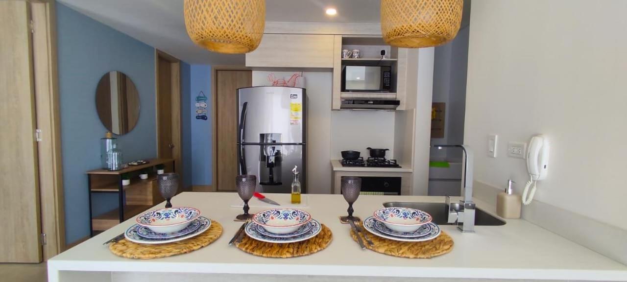 Exclusivo Resort Frente Al Mar, Playa Privada, Piscinas Cartagena Luaran gambar